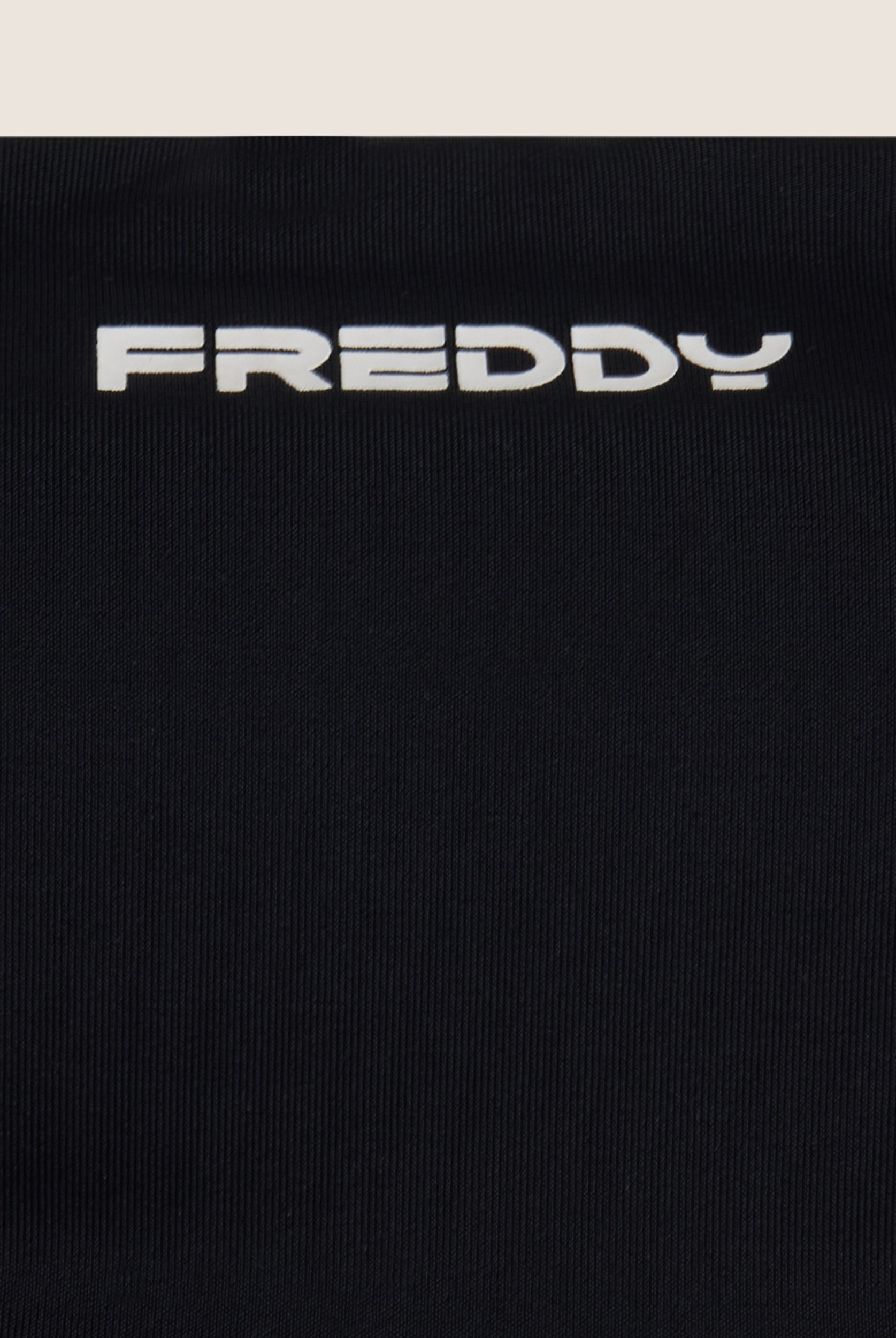 Bandeau-Bikinioberteil mit Freddy Logo - BLACK