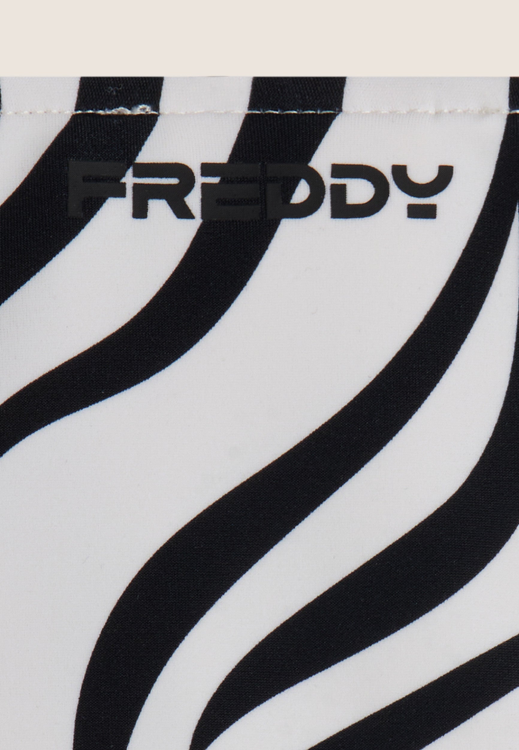 String-Bikinihose mit Zebramuster - ZEBRA