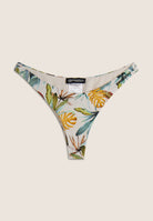 Bikinihose mit tropischem Print - SAND