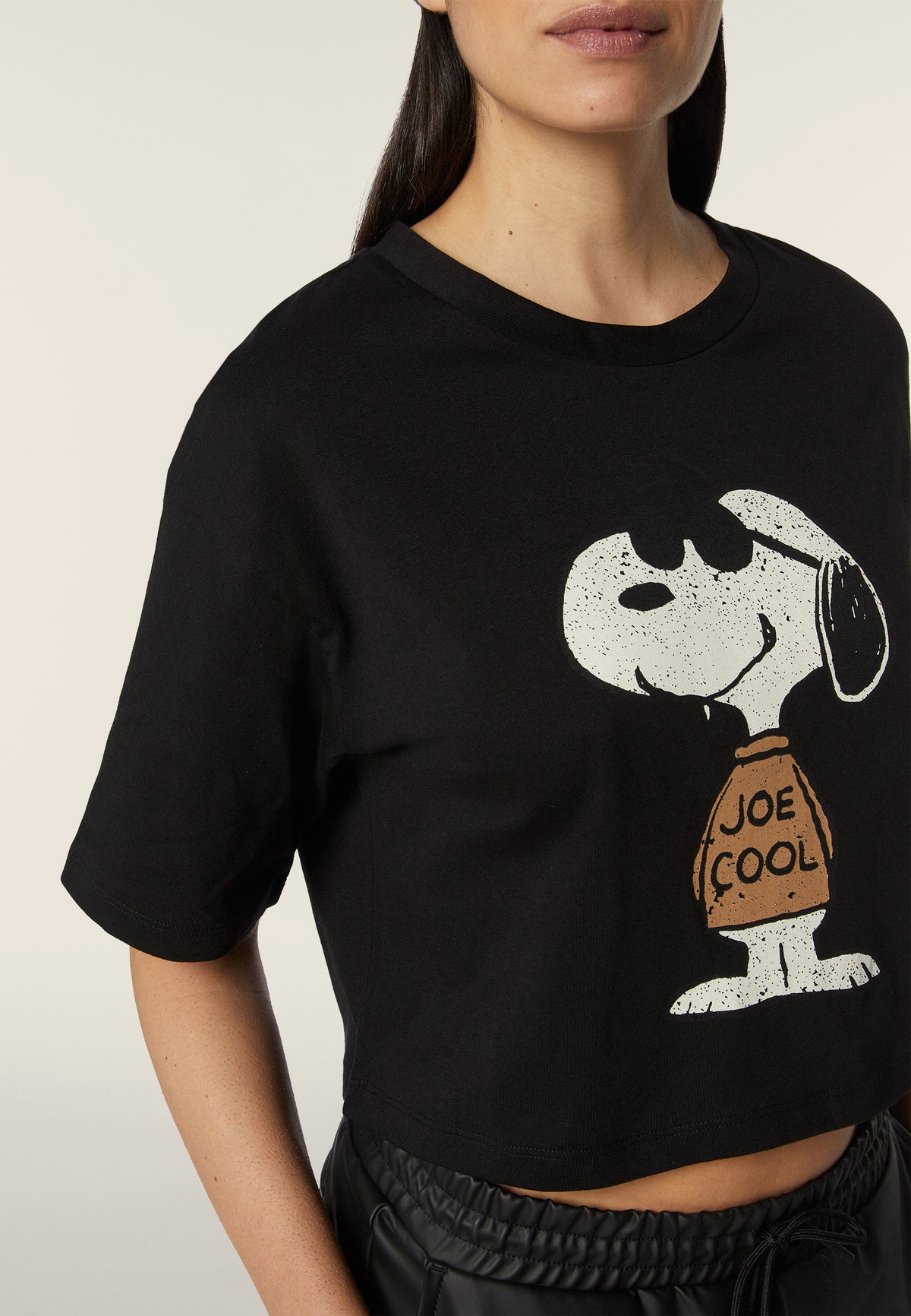 Freddy x Snoopy Cropped T-Shirt