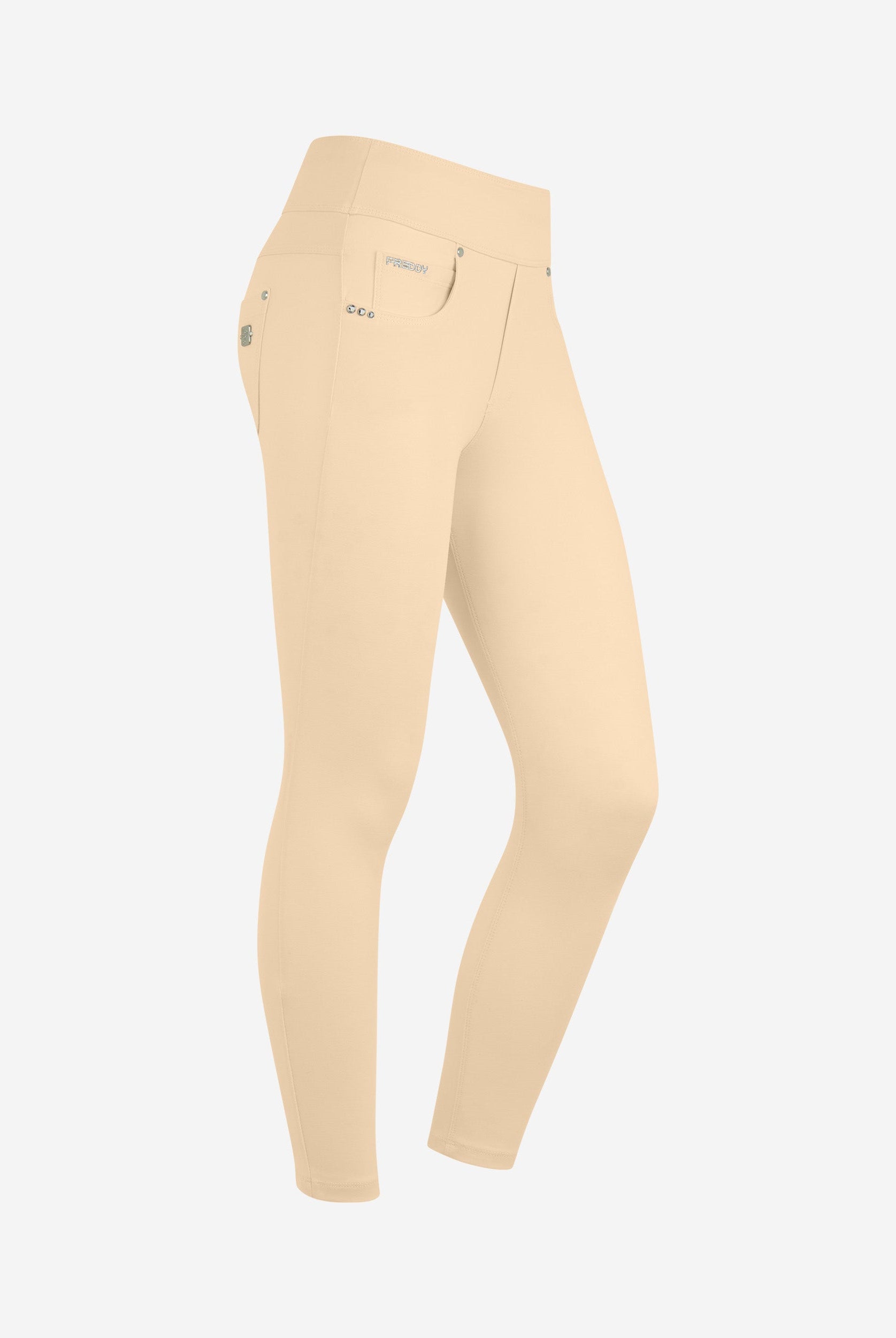 N.O.W. Yoga Mid Waist Skinny 7/8 Pants - Irish Cream