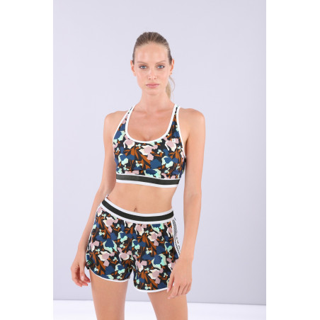 Floral Yoga Top - Made in...