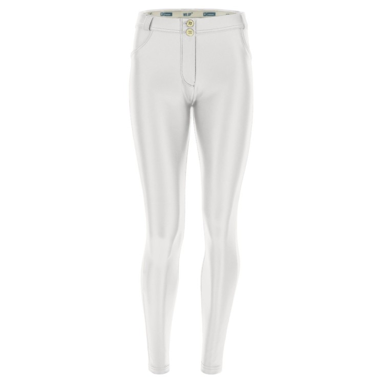 Freddy WR.UP® Vegan Leather Pants - Regular High Waist Super Skinny - W - White