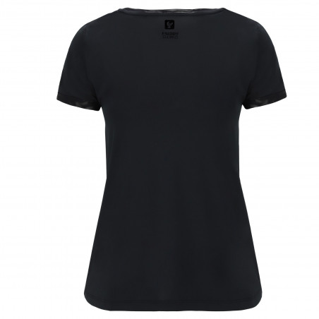 T-Shirt With Round Neck And Freddy Logo - N - Black