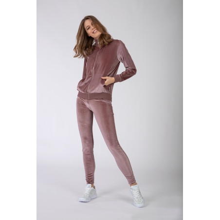 WR.UP® Tracksuit - Soft Chenille With Glitter Bands - P108 - Light Pink