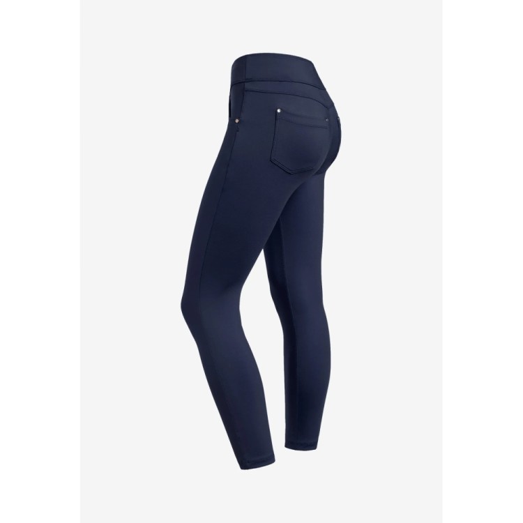 Freddy N.O.W.® Yoga Tech Pants - 7/8 Mid Waist Super Skinny - B124 - Blue