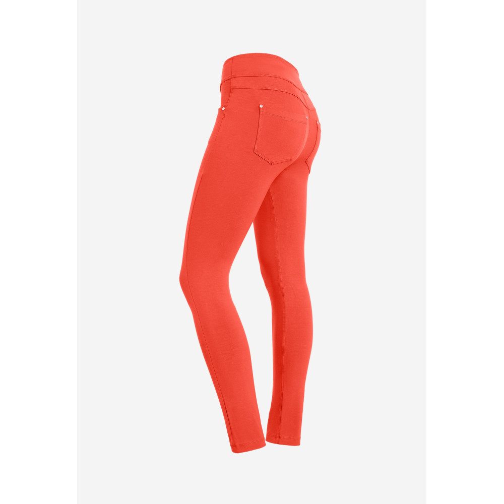 Freddy N.O.W.® Yoga Pants - Mid Waist Skinny - R126 - Red