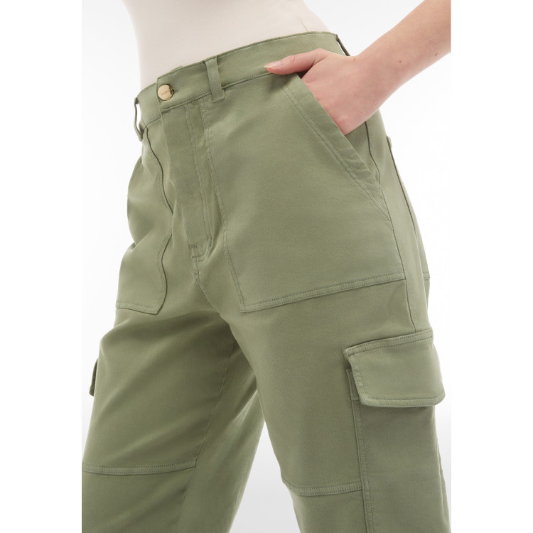 Freddy Fit Jeans - Super High Waist - Cargo - Green