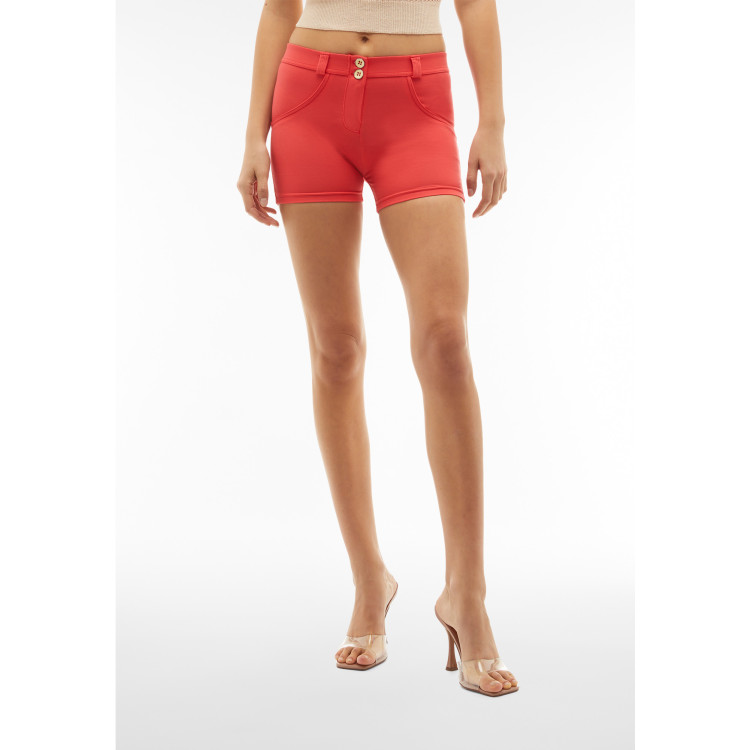 Freddy WR.UP® Push-Up Shorts - Regular Waist Skinny - Red - R126