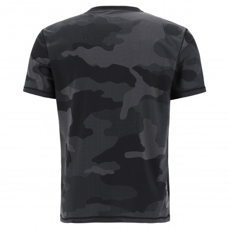 Men's Breathable T-Shirt - CAM12G - Grey Camouflage