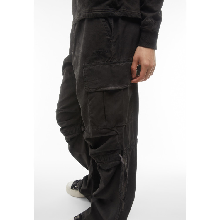 Freddy Cargo Pants - Cold Dyed - Black