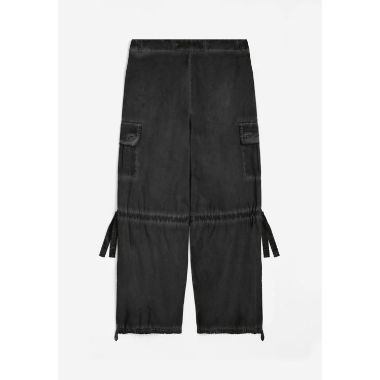 Freddy Cargo Pants - Cold Dyed - Black