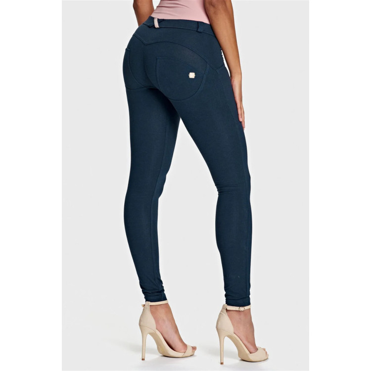 Freddy WR.UP® Eco - Regular Waist Super Skinny - B94 - Navy Blue