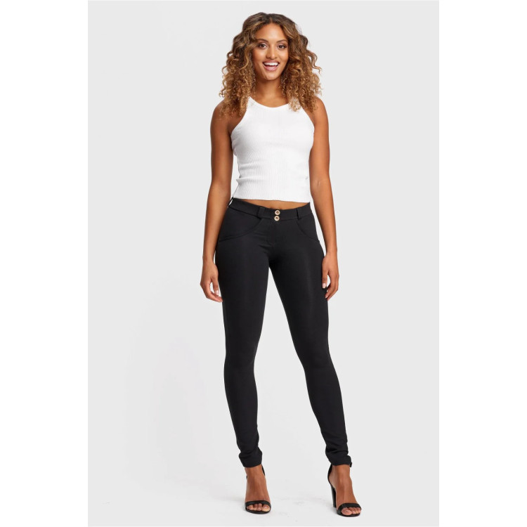 Freddy WR.UP® Eco - Regular Waist Skinny - N - Black