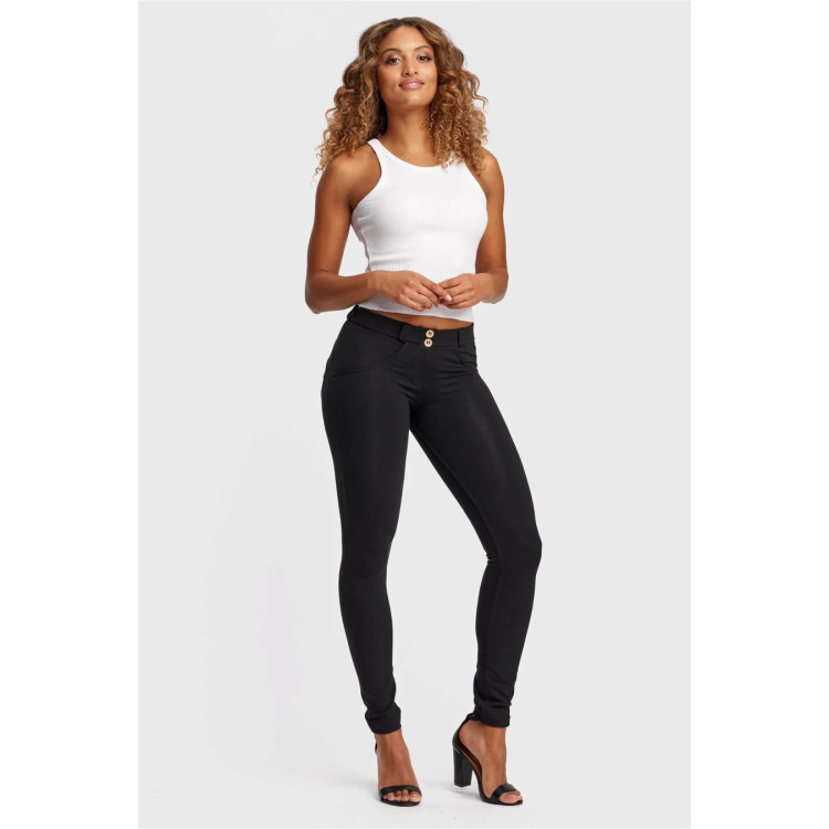 Freddy WR.UP® Eco - Regular Waist Skinny - N - Black