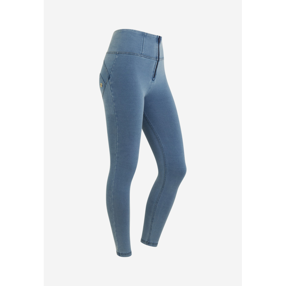 Freddy WR.UP® Eco Denim - High Waist Skinny - J107B - Denim Light Blue - Blue Seam