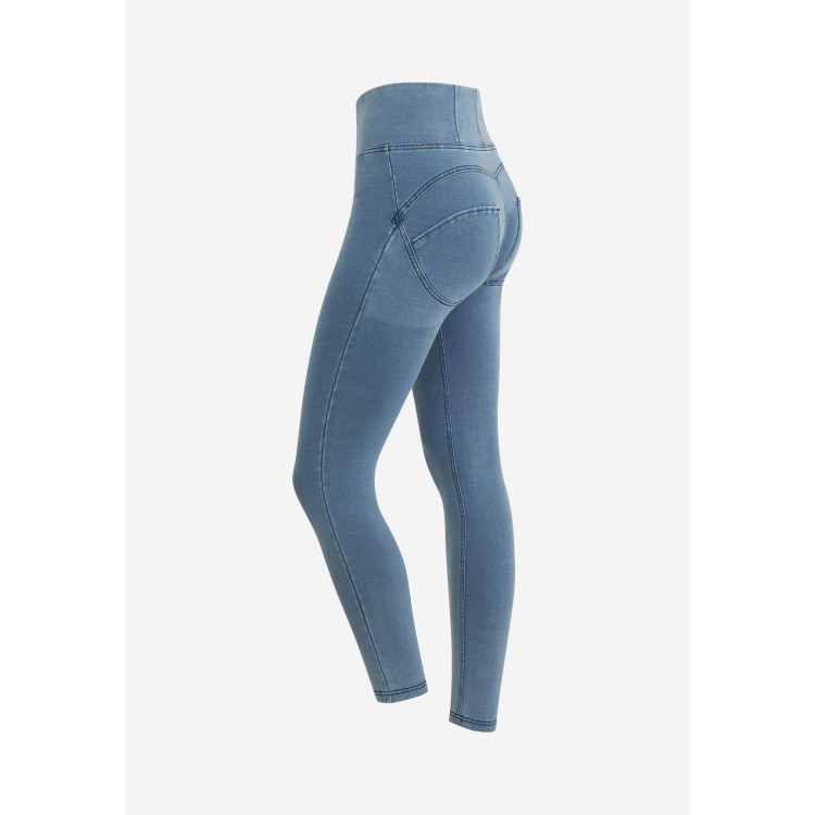 Freddy WR.UP® Eco Denim - High Waist Skinny - J107B - Denim Light Blue - Blue Seam