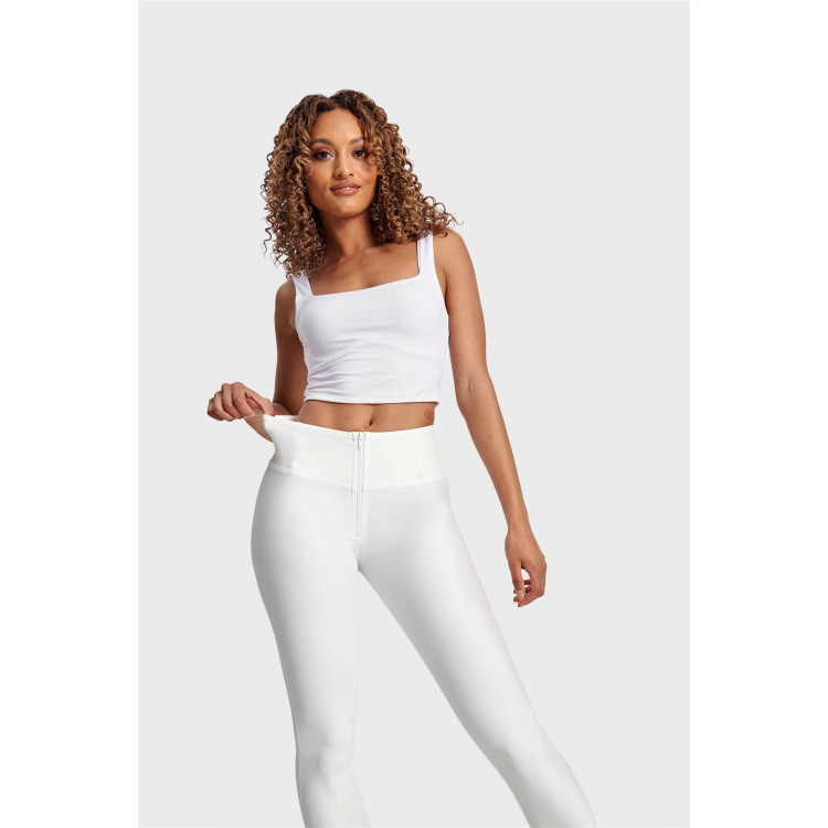 Freddy WR.UP® Eco Vegan Leather - High Waist Super Skinny - W0 - White