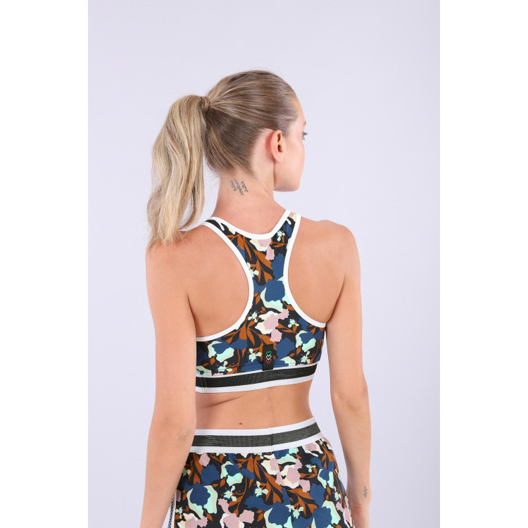 Floral Yoga Top - Made in Italy - BMP - Floral