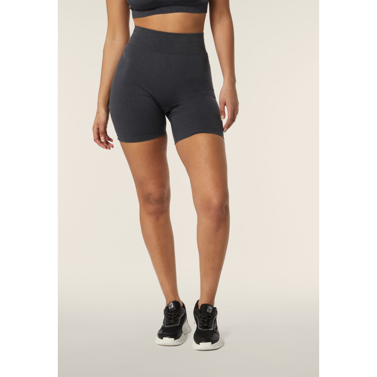 Freddy Seamless Sport Long Shorts - Black - NUS