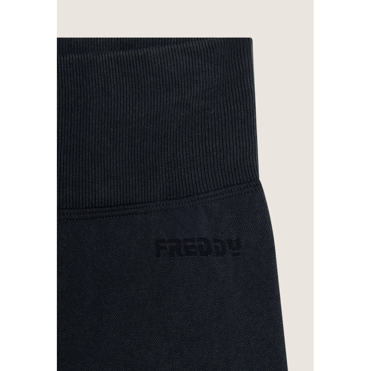 Freddy Seamless Sport Long Shorts - Black - NUS