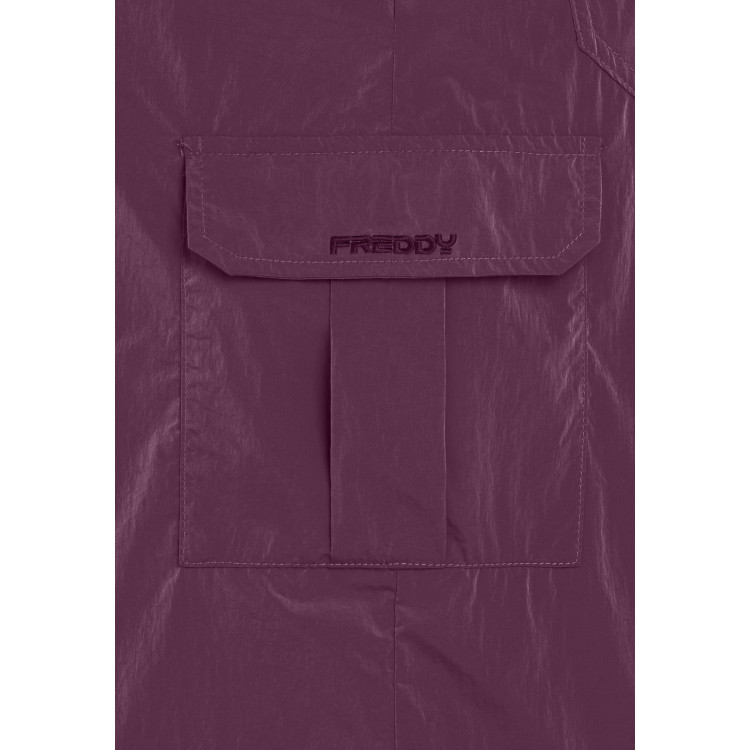 Freddy Cargo Pants - Nylon - Purple - E61