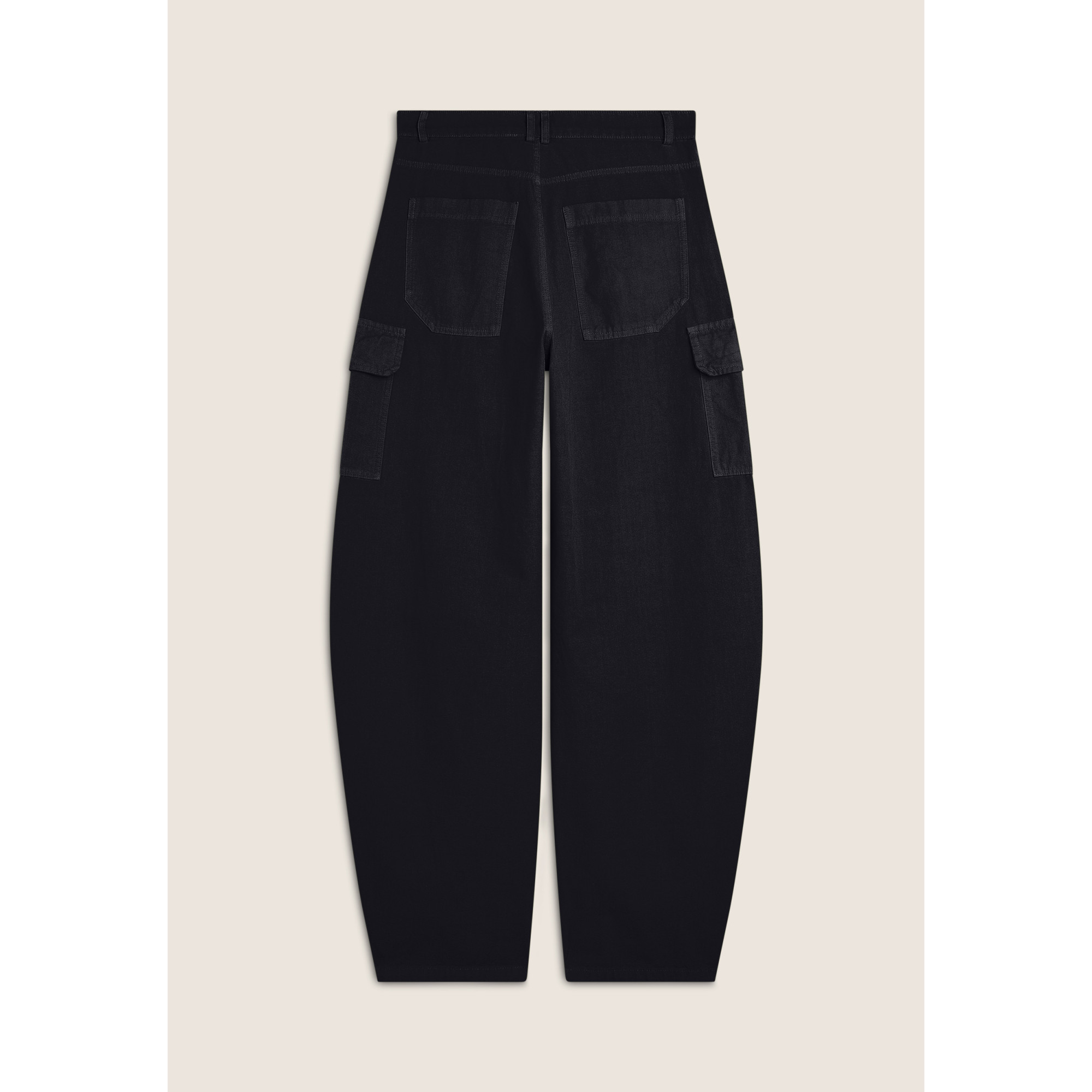 Freddy Cargo Pants - Canvas - Black - NX