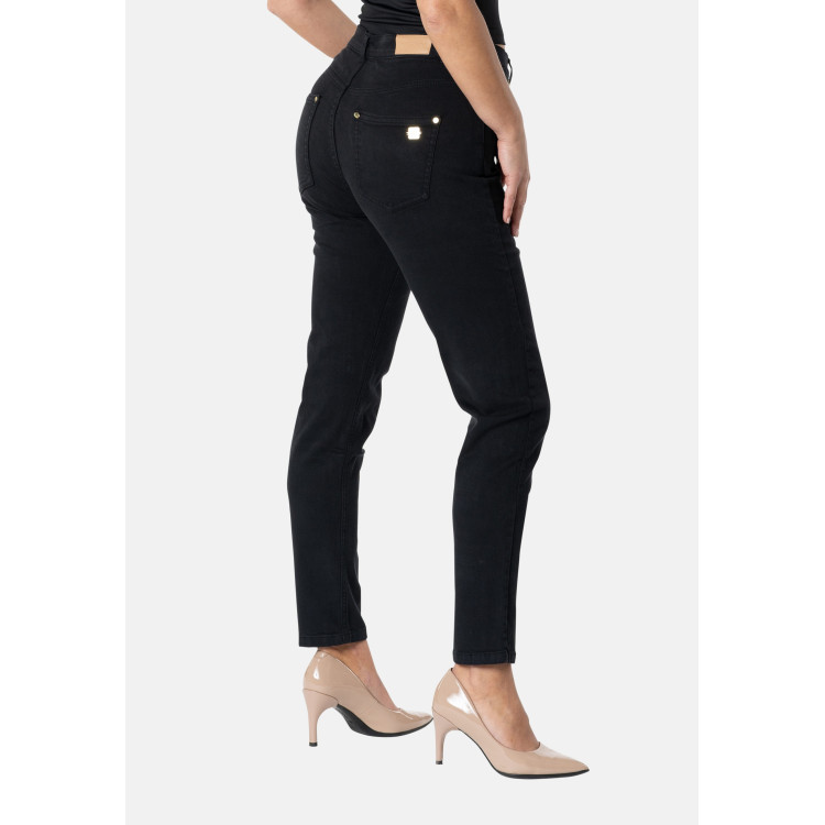 Freddy Fit Jeans - Regular Waist Slim Fit - N - Black