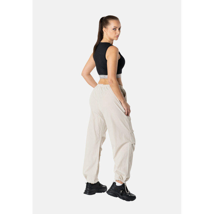 Freddy Parachute Pants - Beige - Z83