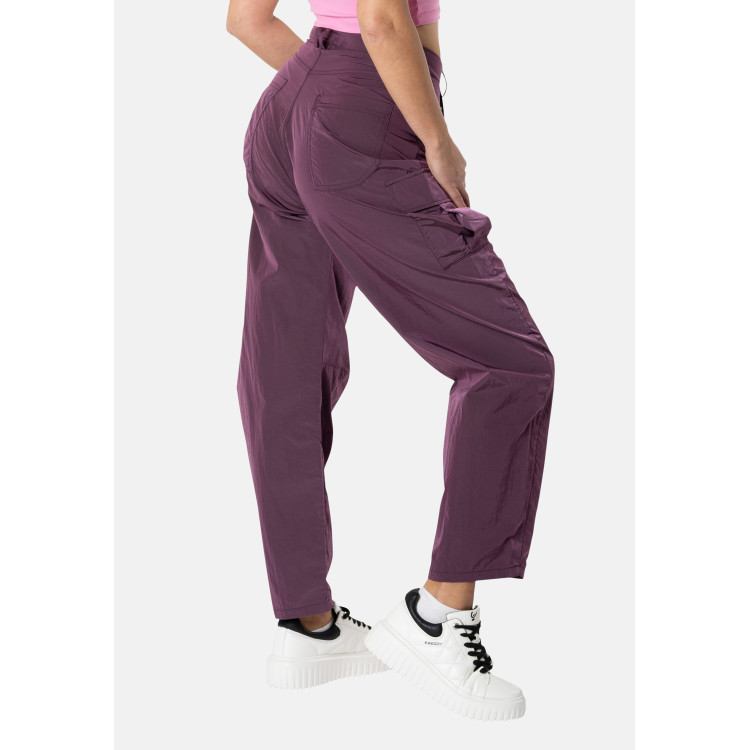 Freddy Cargo Pants - Nylon - Purple - E61