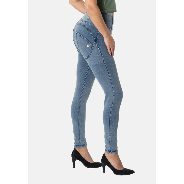 Freddy WR.UP® Eco Denim - High Waist Skinny - J108B - Denim Blue - Blue Seam