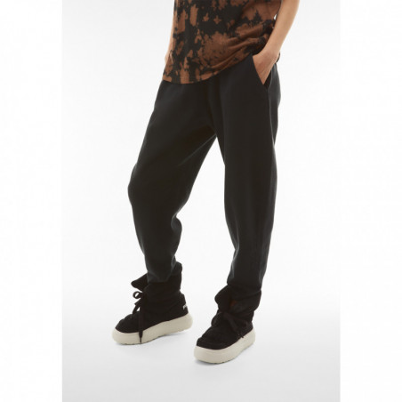 Cropped garment-dyed athletic trousers winter fleece - NX