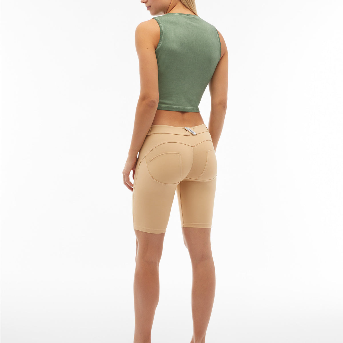 Freddy WR.UP® Biker Shorts - Regular Waist - Z114 - Beige – Freddywear