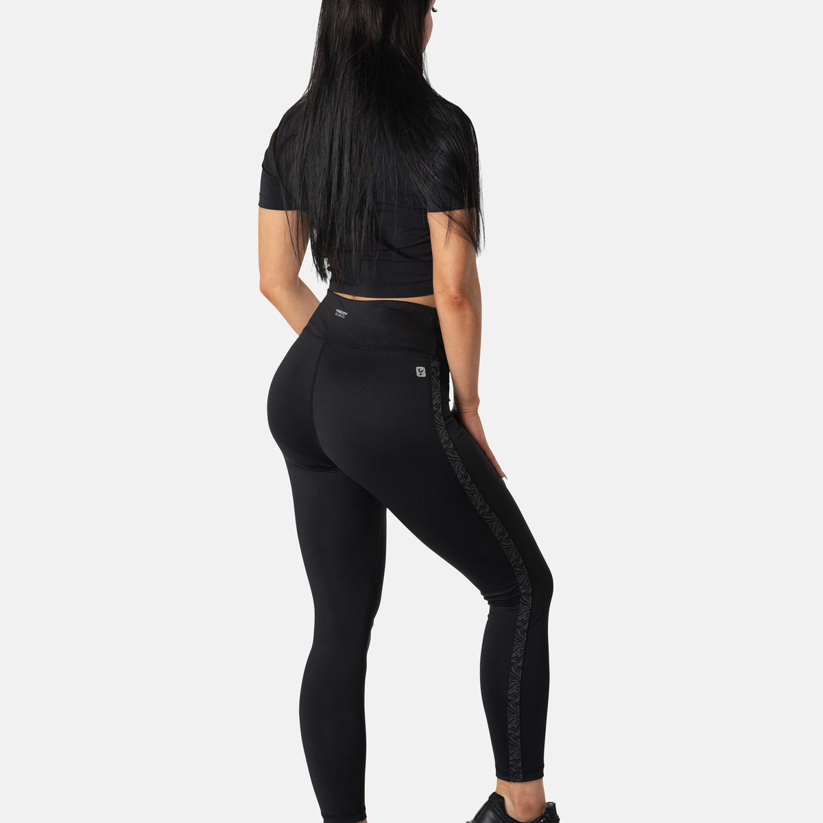 Freddy Energy Pants® 7/8 Sporthose - High Waist Skinny - Schwarz – Freddywear