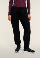 Washed joggers with 50 Years of Movement patch - Black