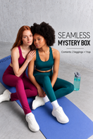 Seamless Mystery Box: 2 paria leggingsejä + 1 toppi