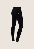 WR.UP Push-Up Regular Waist Skinny Brushed Jersey Pant - Black
