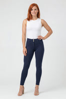 WR.UP Push-Up Low Waist Skinny Pants - Dark Sapphire Blue