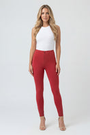 WR.UP Push-Up High Waist Skinny Pants - Cayenne Red